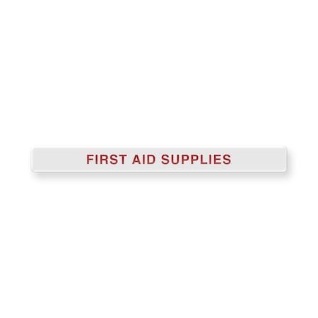 Aek Permanent Adhesive Dome Label First Aid Supplies EN9470
